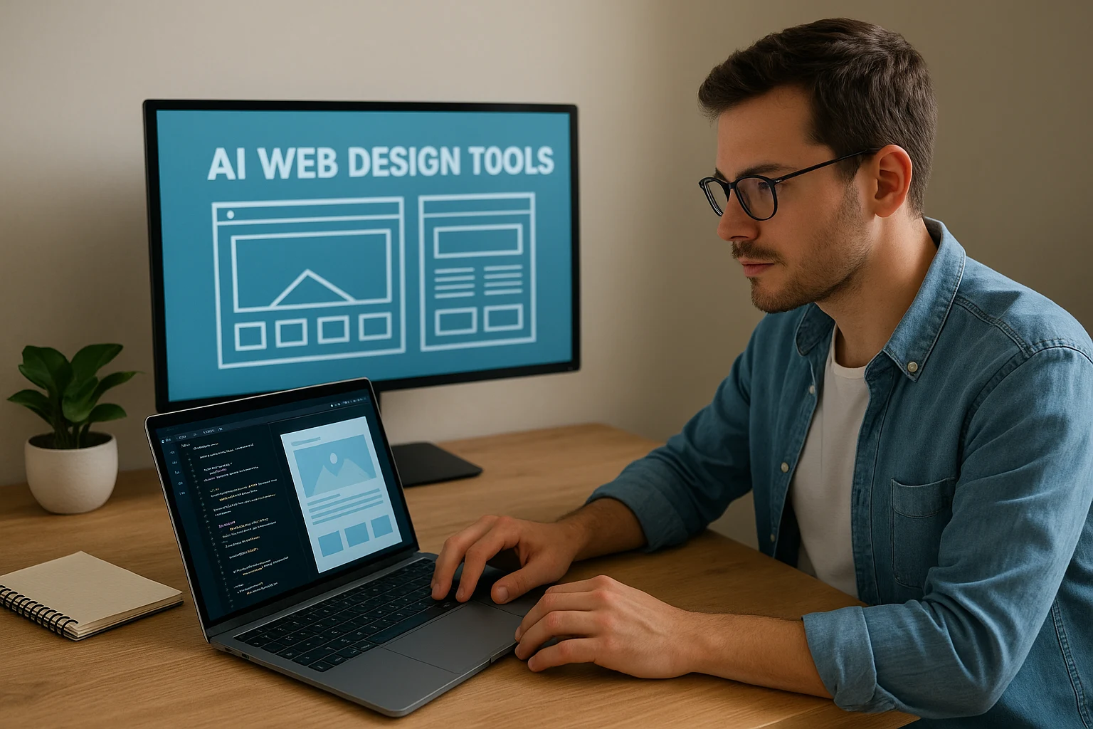 1. How AI web design tools actually work